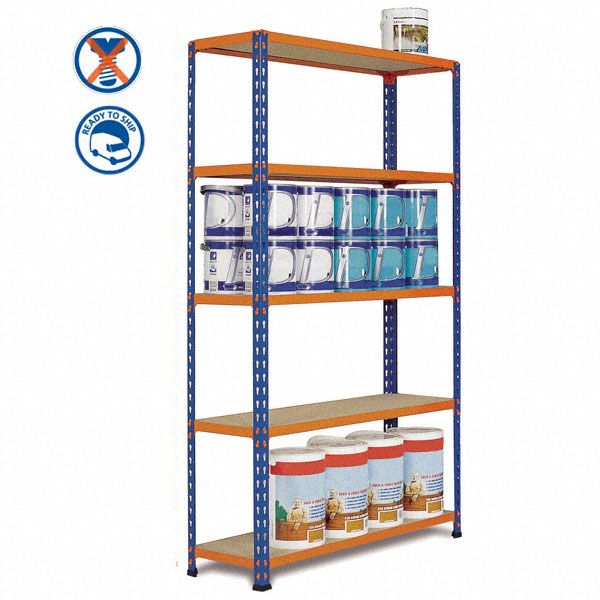 Metal Point 2 Shelving For Medium And, Mecalux Metal Point Shelving Unit