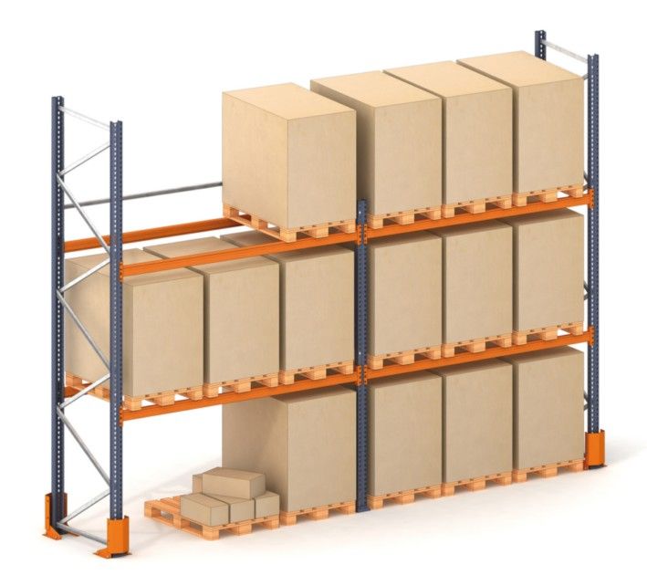Conventional pallet racking